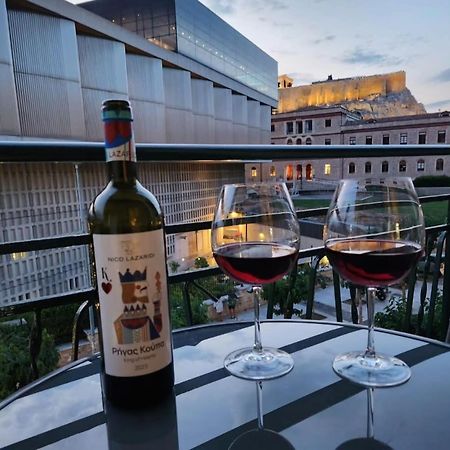 Acropolis View Modern Deluxe Suite With Balcony Atenas Exterior foto