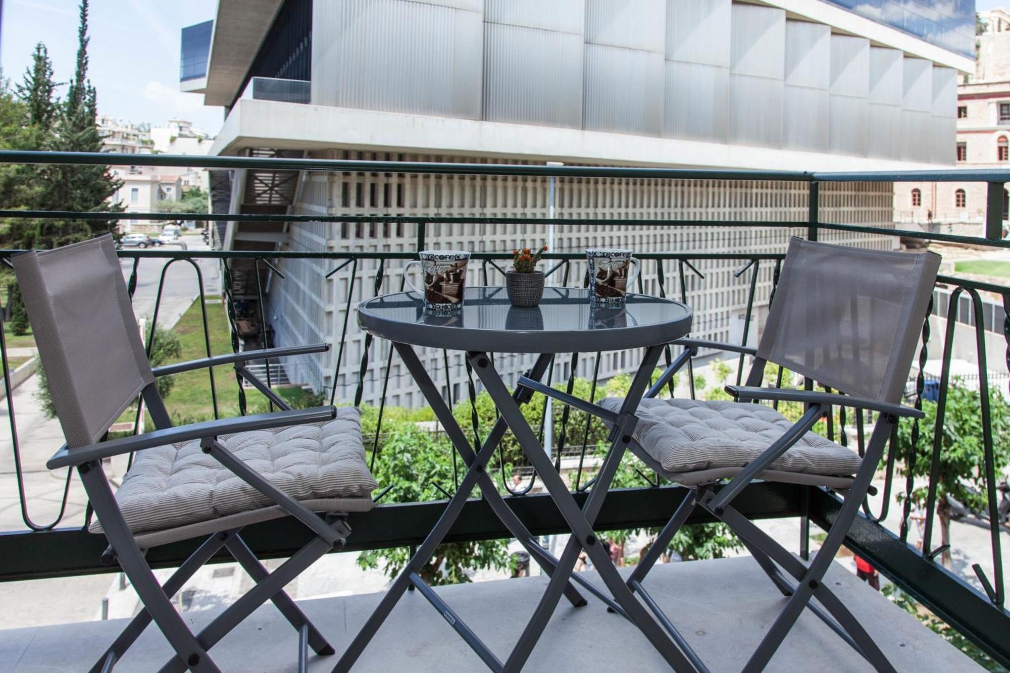Acropolis View Modern Deluxe Suite With Balcony Atenas Exterior foto