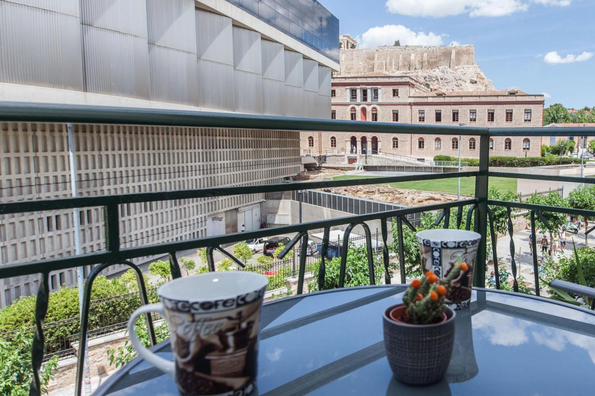 Acropolis View Modern Deluxe Suite With Balcony Atenas Exterior foto